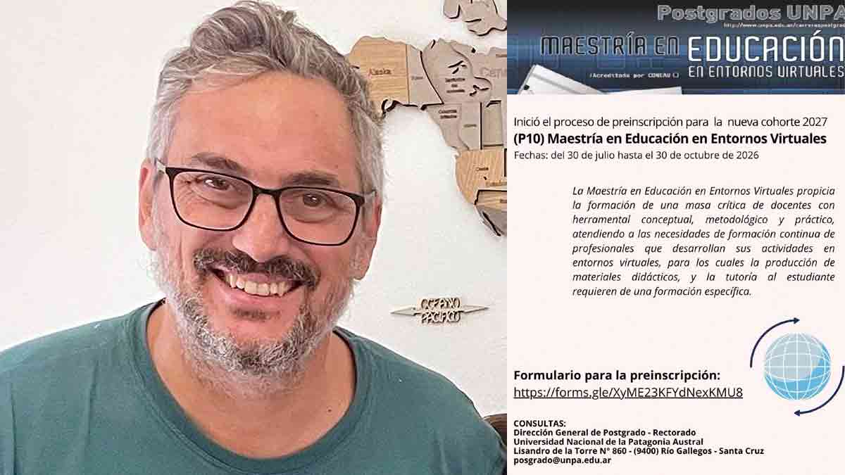 Inteligencia artificial y educación: la UNPA lanza una nueva cohorte de su Maestría