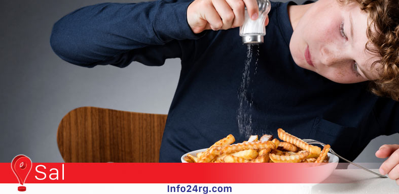 El hábito de salar la comida