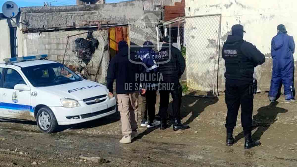 Puerto Deseado: dos allanamientos, pruebas secuestradas y un cultivo indoor