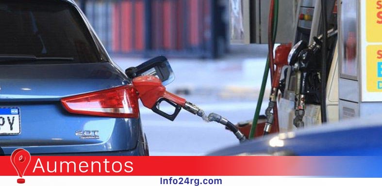 Nuevo aumento de combustibles