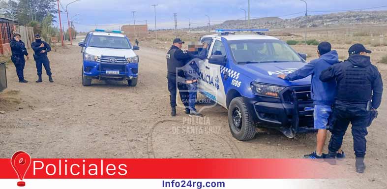 Caleta Olivia: detuvieron a dos personas