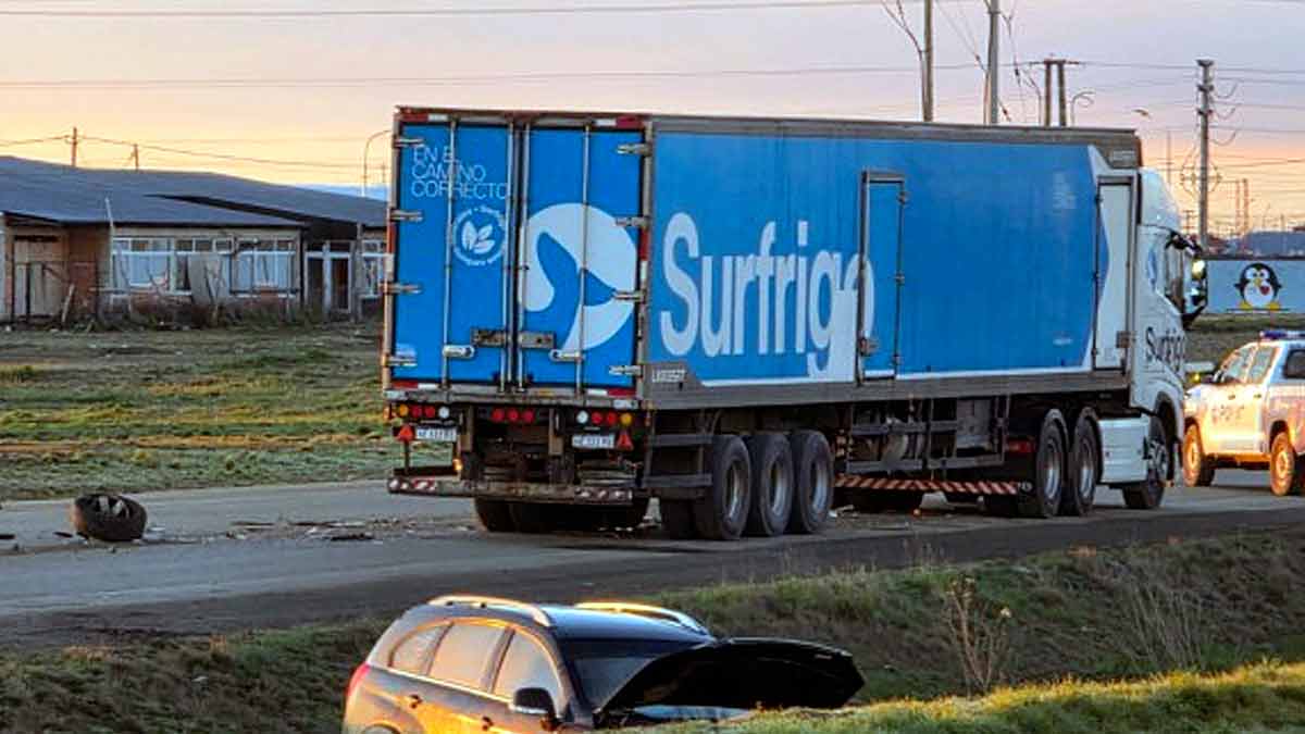 Río Gallegos: alcoholizado al volante choca contra un camión