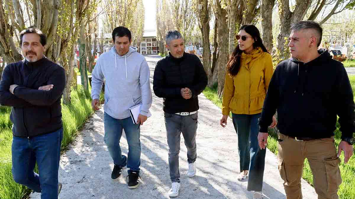 Río Gallegos: el Municipio proyecta asfaltar calles internas y ampliar el Cementerio