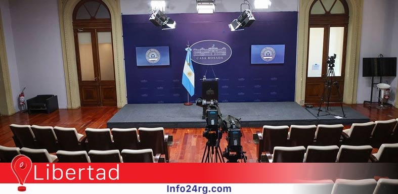 Milei vedó la prensa en Casa Rosada 