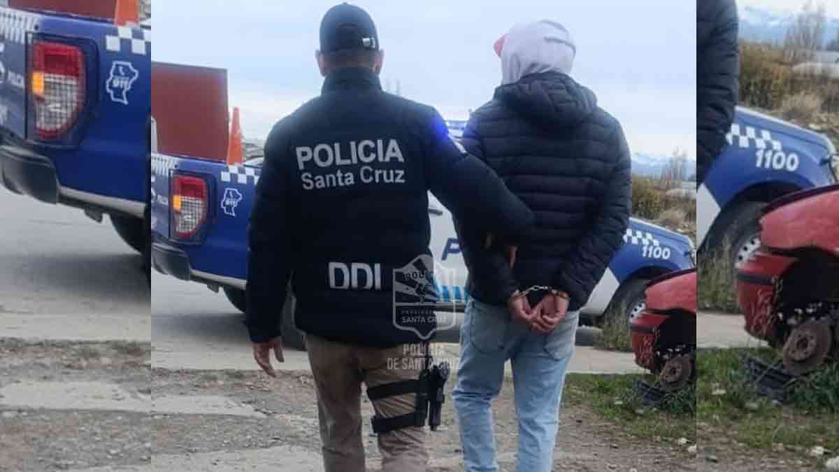 Allanamiento en El Calafate terminó con elementos recuperados y un detenido