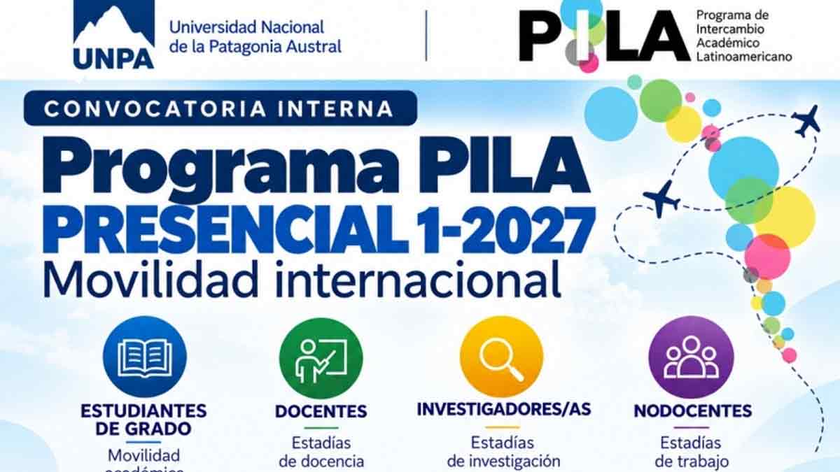 La UNPA lanzó una nueva convocatoria para intercambios en México, Colombia y Brasil