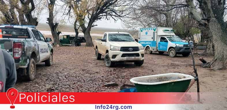 investigan el hallazgo de un hombre fallecido 