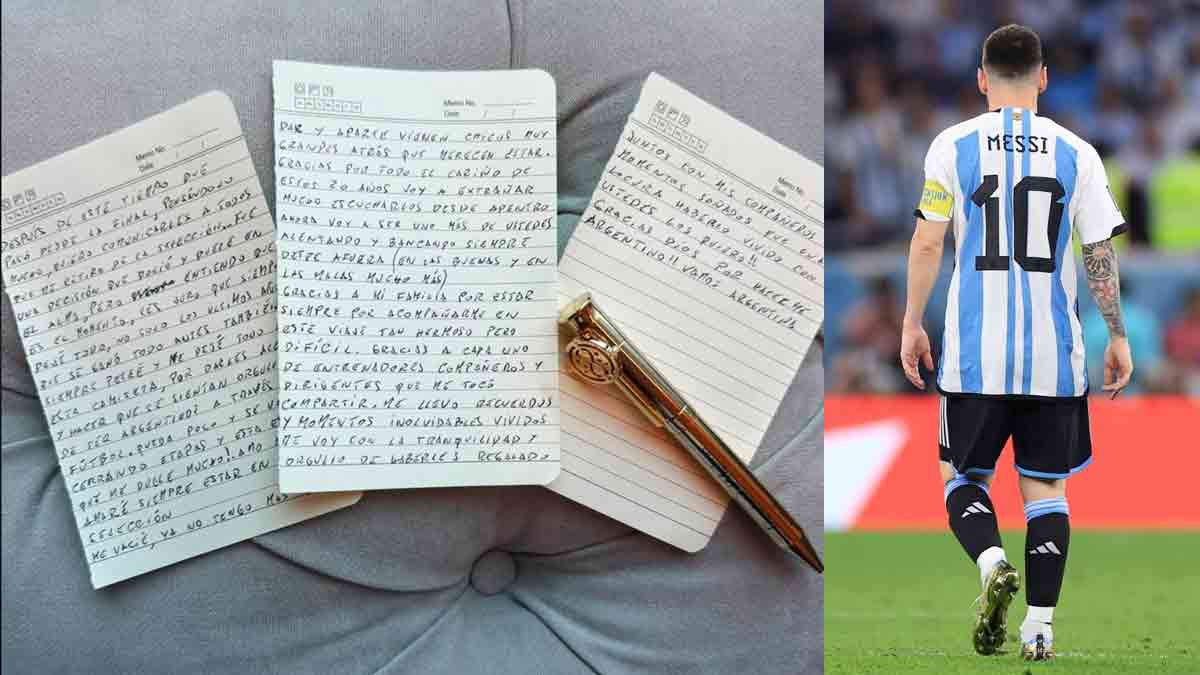 El adiós de Messi a la Selección: “Ya no tengo más para dar”