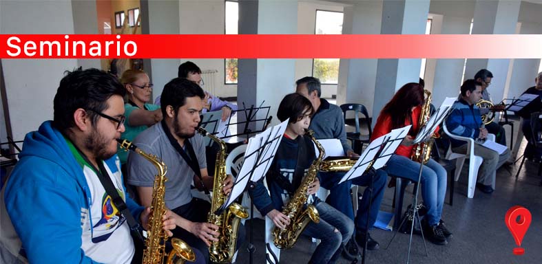 Comenzó el seminario en instrumentos de vientos