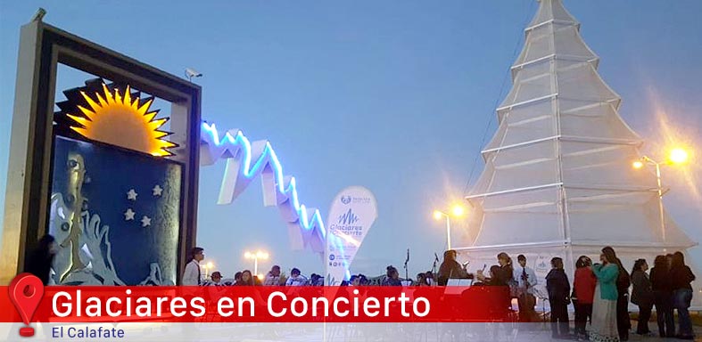 La Orquesta Juvenil participó en el encendido del árbol Navideño