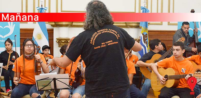 Se presentará la Orquesta Pu-Kara de Río Turbio en Casa de Gobierno