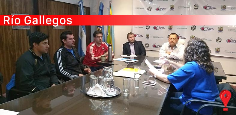 Firman convenio con el Municipio de Los Antiguos