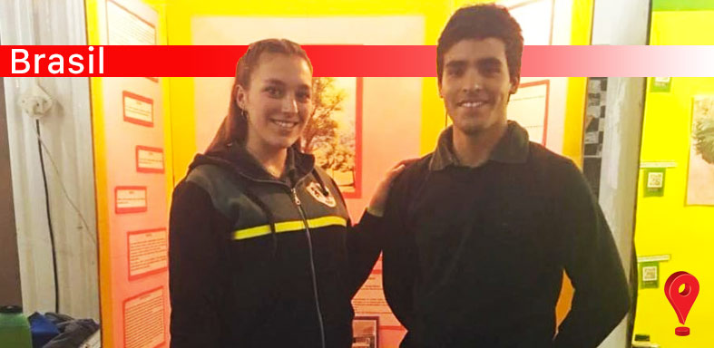 Abril Poklepovic y Enzo Francisco Salina premiados en Brasil