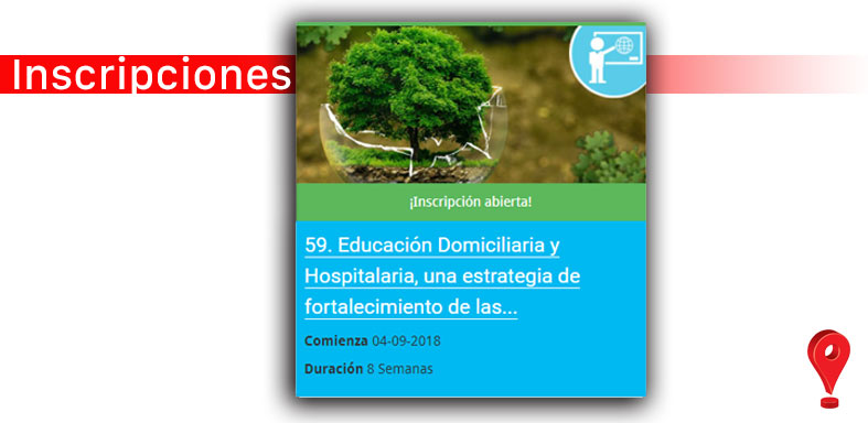 Curso de formación docente “Educación Domiciliaria y Hospitalaria"