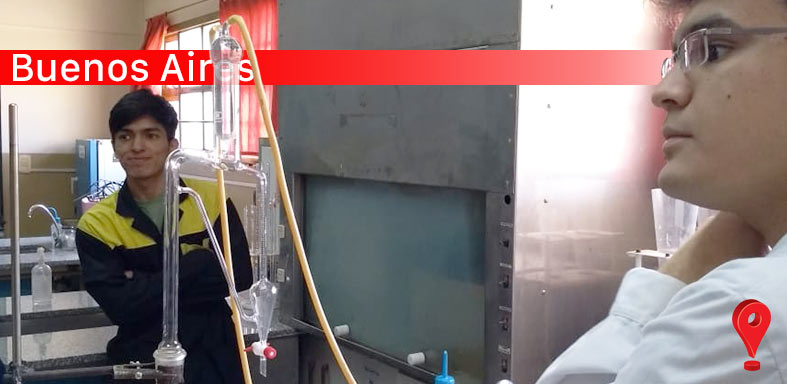 Javier Maidana y Andrés Razgido en las Olimpiadas Nac. de Química