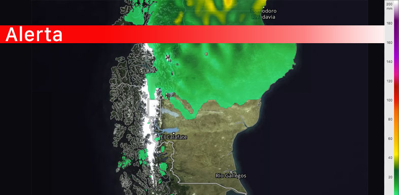 Meteorológico vigente para Santa Cruz
