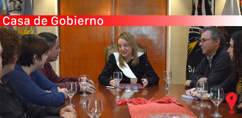 Alicia recibió a integrantes de la Cooperativa de Trabajo Nehuén