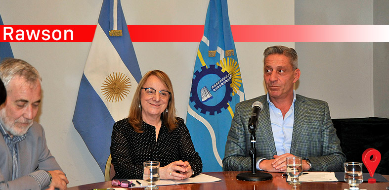 Alicia y el Gobernador de Chubut reunidos para trabajar en conjunto en la administración del agua