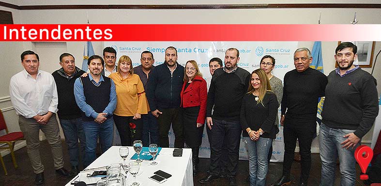 Alicia Kirchner e Intendentes