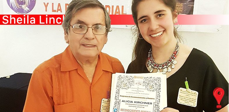 Reconocieron internacionalmente a Alicia Kirchner por su aporte a la cultura santacruceña