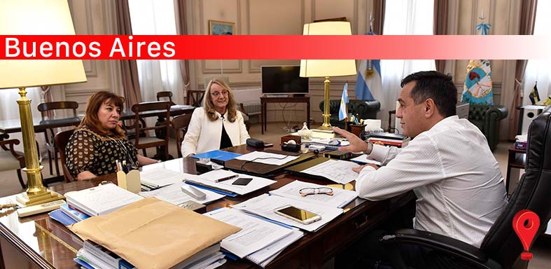 Alicia Kirchner y Alejandro Finocchiaro