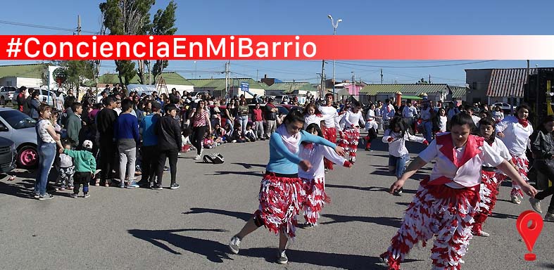 Una jornada comunitaria exitosa en el Barrio 499