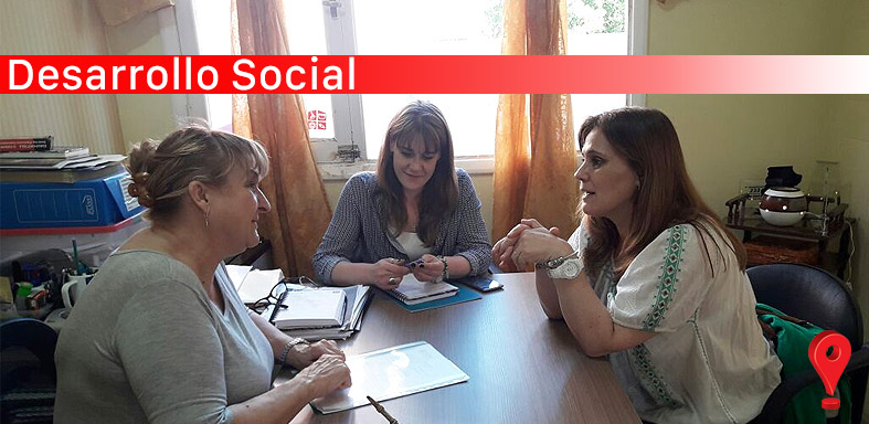 La Ministra Vessvessian se reunió con la comisionada de fomento de Jaramillo y Fitz Roy