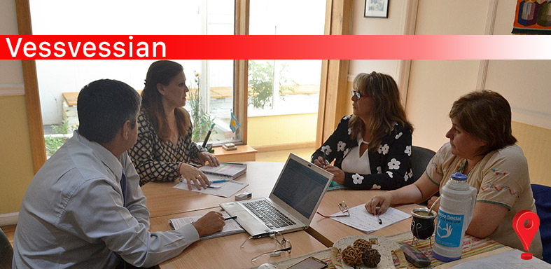 Recibió a la Secretaria de Gobierno de Puerto Santa Cruz