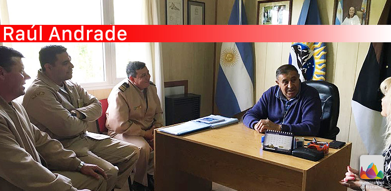 EL Intendente Andrade se reunió con Prefectura Naval