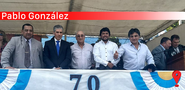 Participó del aniversario de Los Antiguos