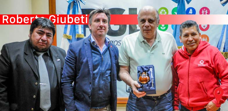 Recibió al Presidente de la Cruz Roja