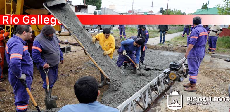 Continuan las obras de mejoramiento en la ciudad