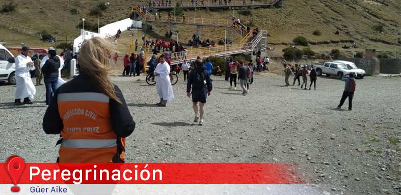 peregrinación a la Virgen de Güer Aike