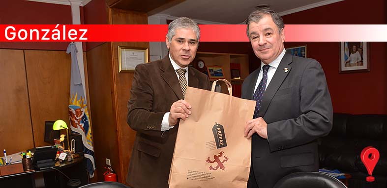 Cónsul de Chile se reunió con el vicegobernador 