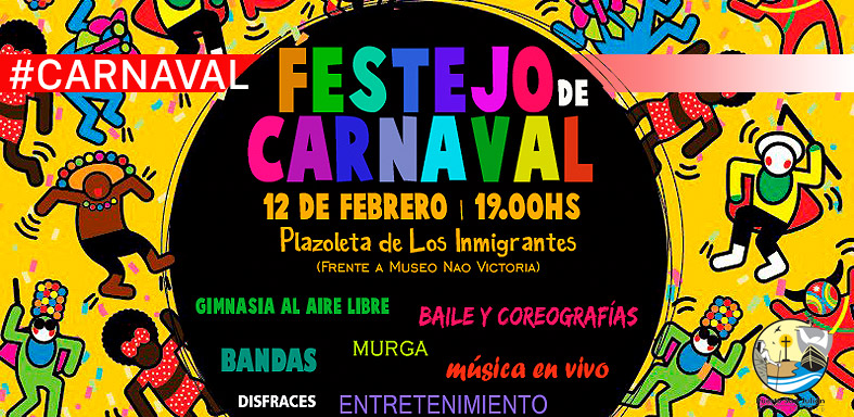 Invitan a festejar el Carnaval