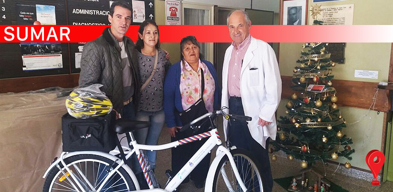 Comunidad Mapuche Tehuelche Fem Mapu recibió bicicletas